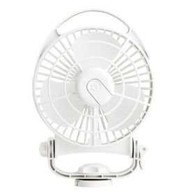 Bora II, 12/24V Fan, White