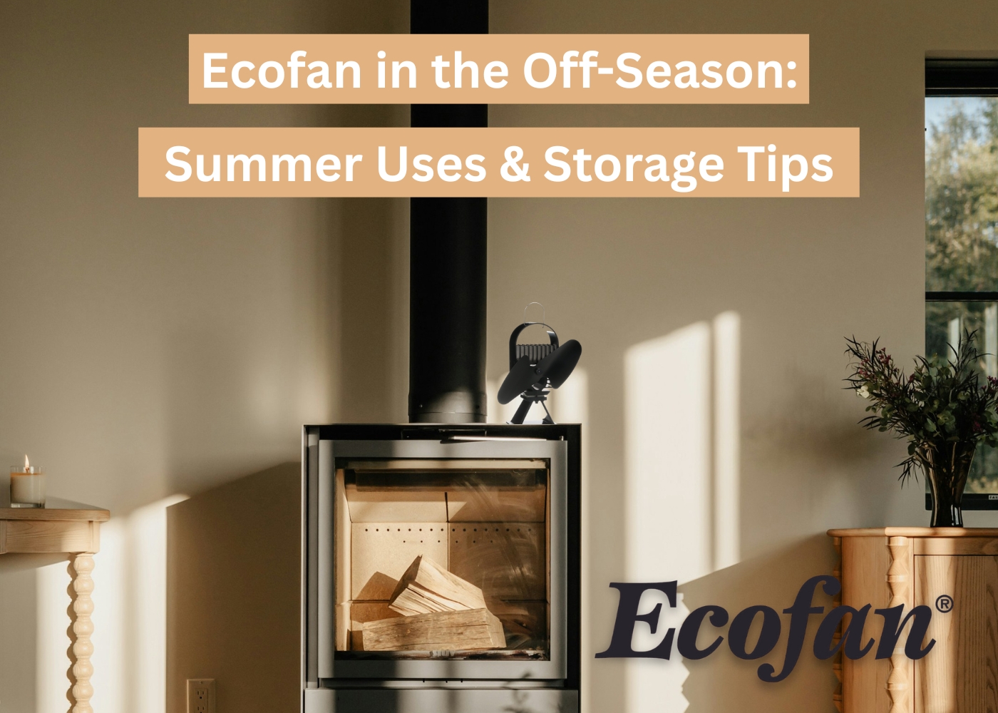 Ecofan in the Off-Season: Summer Uses & Storage Tips