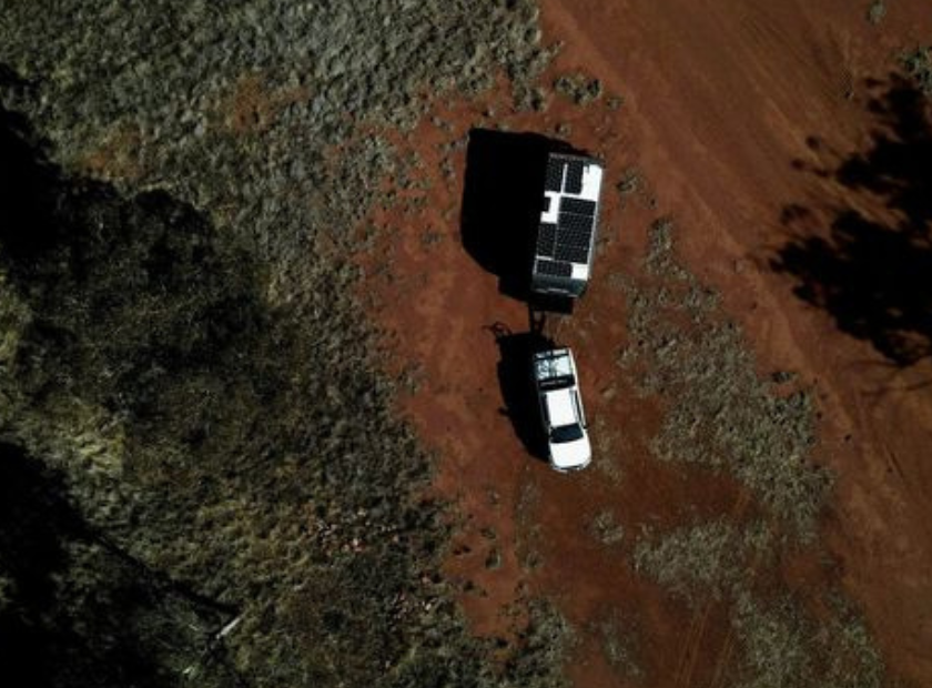 Lifestyle Pioneers rig drone shot